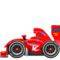 Racing Car emoji on Apple